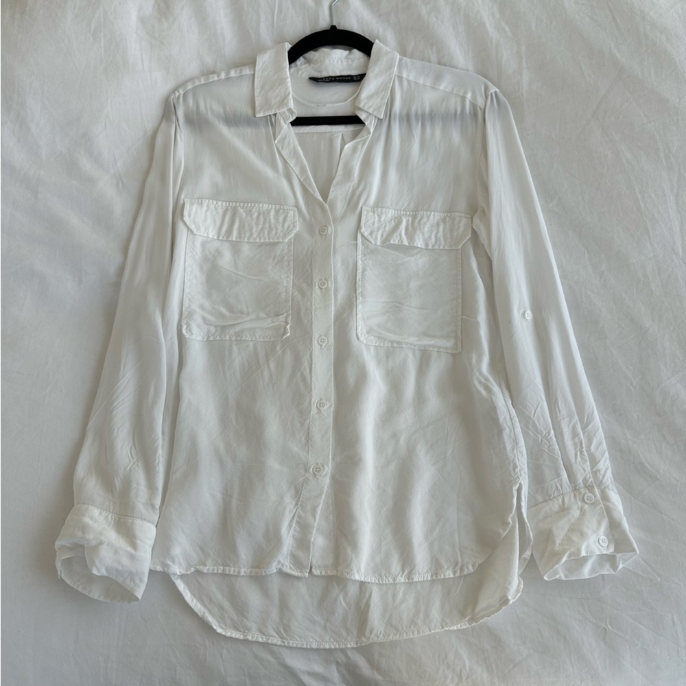 Zara button up